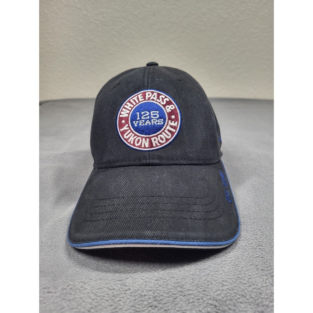 White Pass & Yukon Route 125 Years Hat Skagway Alaska Railway 2024 Anniversary C